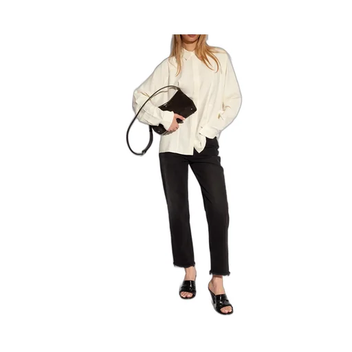 High-Rise Straight-Leg Jeans