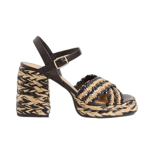Vicen 95Mm Raffia Sandals