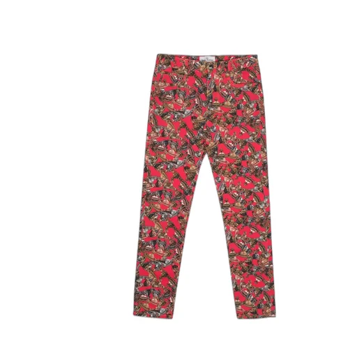 Orb-Logo-Print Twill Trousers