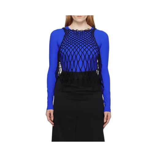 Mm6 Maison Margiela Mesh Knit Tank Top
