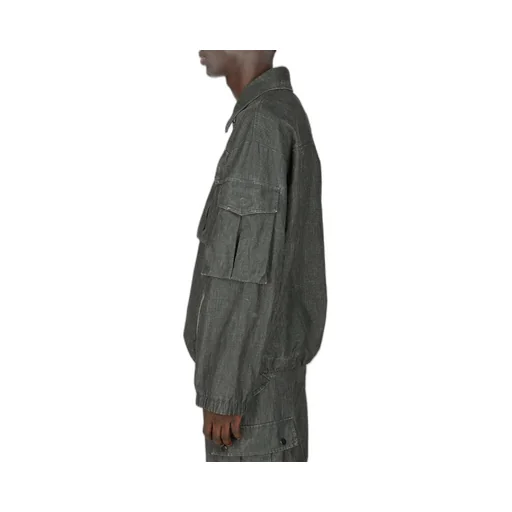 Dries Van Noten Pocket Detailed Zipped Jacket