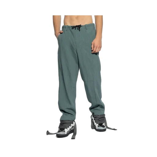 Elastic Waist Casual Pants