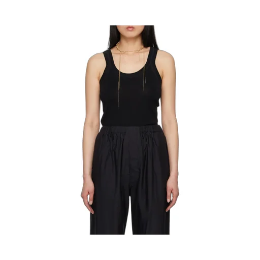 Lemaire Ribbed Sleeveless Tank Top