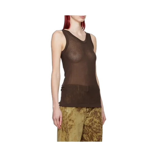 Lemaire Fine-Ribbed Scoop Neck Tank Top
