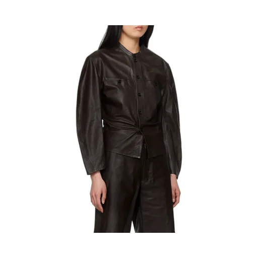 Curved Sleeve Jacket