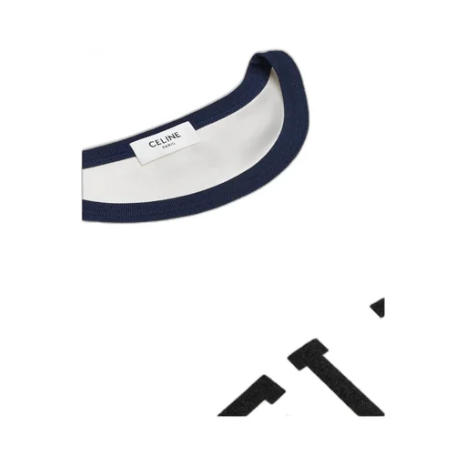 Celine Paris Loose T-Shirt In Cotton Jersey