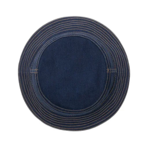 Burberry Abstract Printed Reversible Denim Bucket Hat
