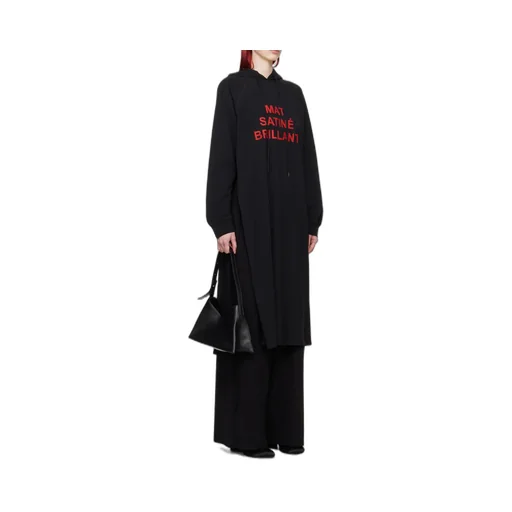 Mm6 Maison Margiela Drawstring Long Hoodie