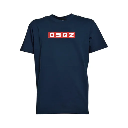 Dsquared2 D2 Logo Patch Crewneck T-Shirt