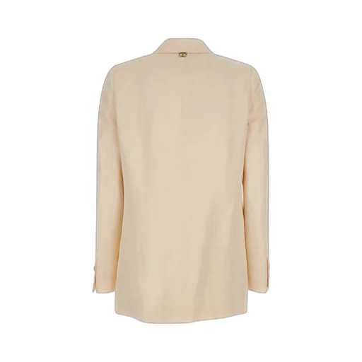 Twinset V-Neck Single-Breasted Blazer