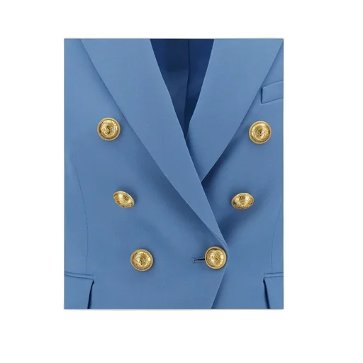 Lion Signature Double-Breasted Blazer