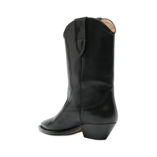 Thick Heel Booties