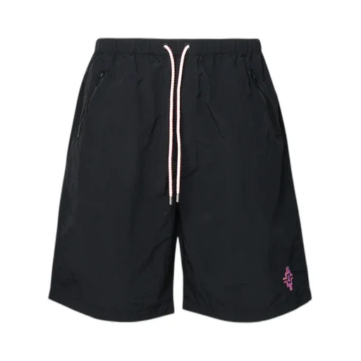 Marcelo Burlon County Of Milan Cross Embroidered Bermuda Shorts