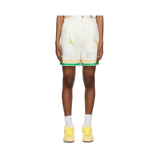 Casablanca Casa Blanca Graphic Printed Shorts