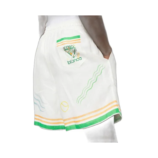 Casablanca Casa Blanca Graphic Printed Shorts
