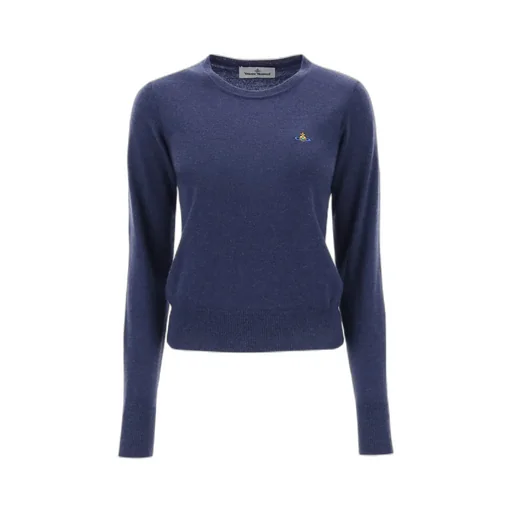 Vivienne Westwood Orb-Embroidered Crewneck Jumper