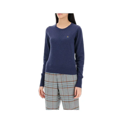 Vivienne Westwood Orb-Embroidered Crewneck Jumper