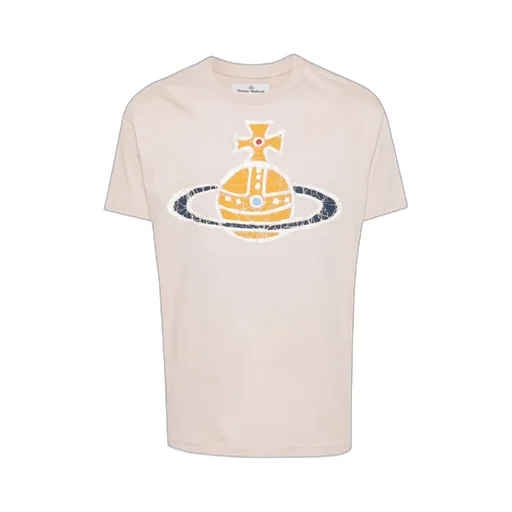 Vivienne Westwood Orb Printed Crewneck T-Shirt