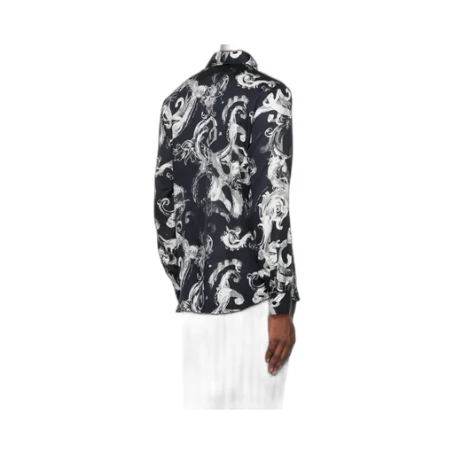 Versace Jeans Couture Allover Printed Long-Sleeved Shirt