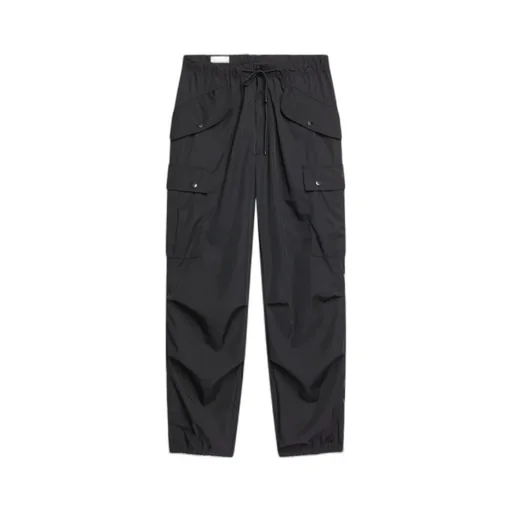 Dries Van Noten Water Repellent Drawstring Cargo Trousers