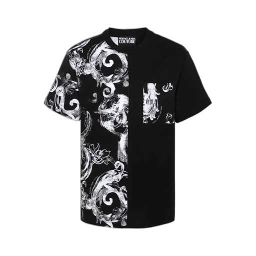 Versace Jeans Couture Baroque Printed Crewneck T-Shirt