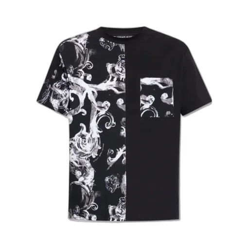 Versace Jeans Couture Baroque Printed Crewneck T-Shirt