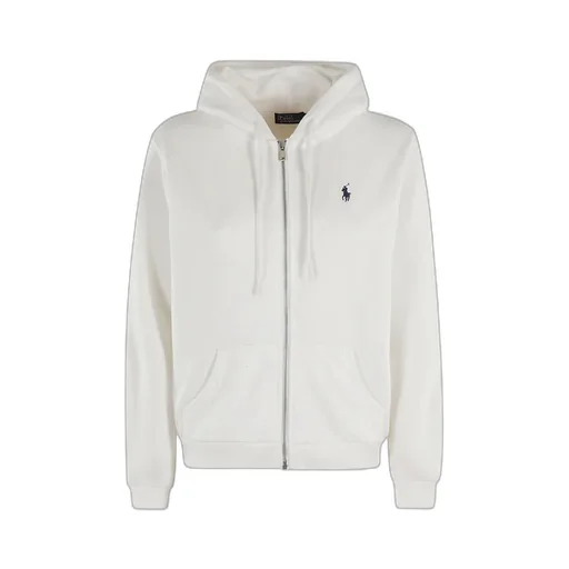 Polo Ralph Lauren Logo Embroidered Zipped Drawstring Hoodie