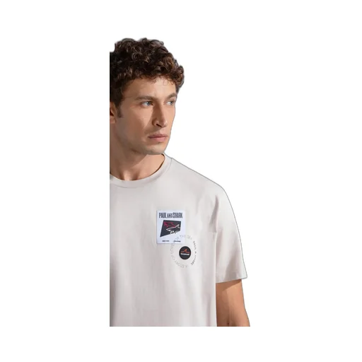 Logo-Patch Cotton T-Shirt