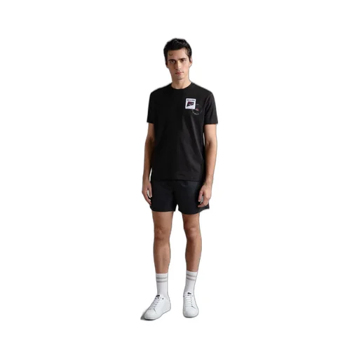 Logo-Patch Cotton T-Shirt