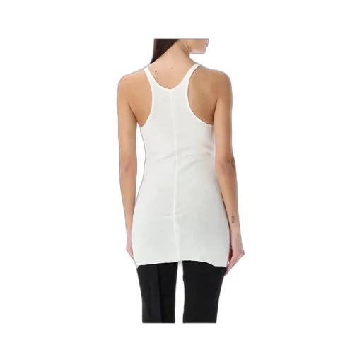 Rick Owens Raw Cut Hem Sleeveless Tank Top
