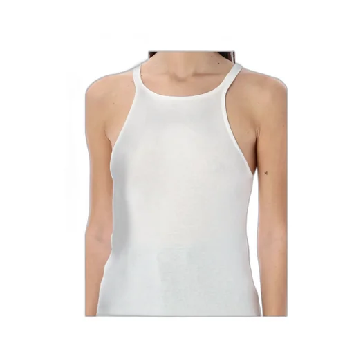 Rick Owens Raw Cut Hem Sleeveless Tank Top