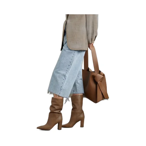 Piper85 Thick Heel Short Boots