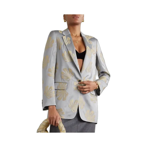 Single-Breasted Suit Jacket