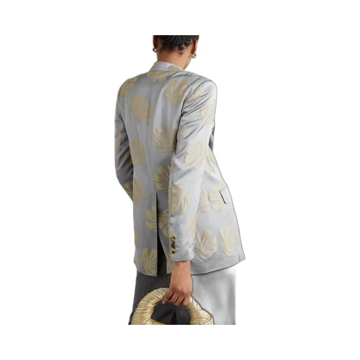 Single-Breasted Suit Jacket