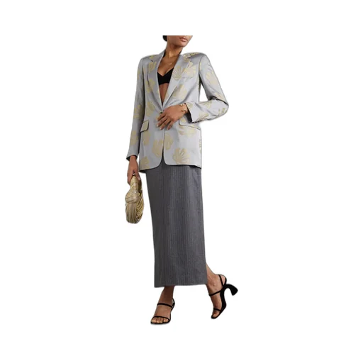 Single-Breasted Suit Jacket