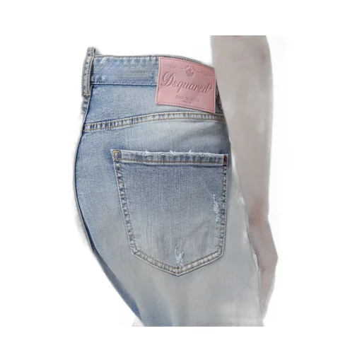 Dsquared2 642 Tapered-Leg Distressed Jeans