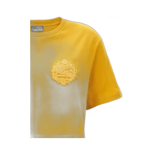Pegaso-Embroidered Cotton T-Shirt