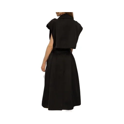 Jil Sander Sleeveless Belted Trench Coat