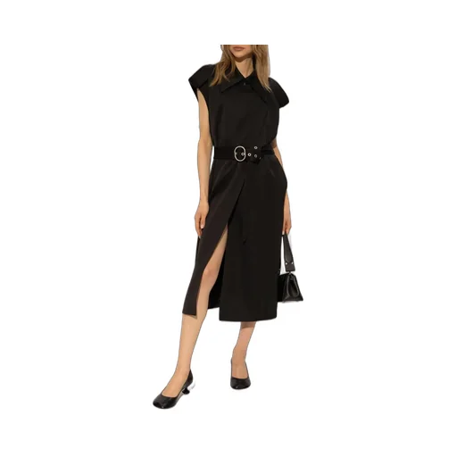 Jil Sander Sleeveless Belted Trench Coat