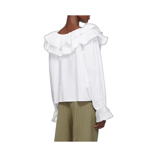 Msgm Ruffle Detailed Blouse