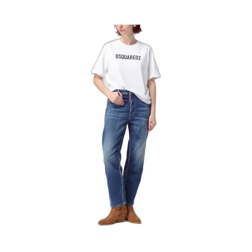 Dsquared2 Logo Printed Crewneck T-Shirt