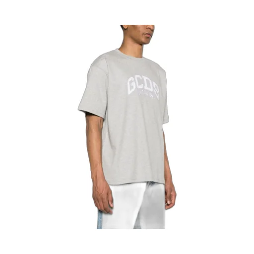 Gcds Logo Embroidered Crewneck T-Shirt