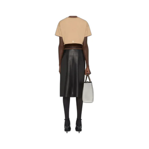 Givenchy Logo Printed Cropped T-Shirt