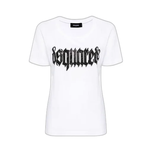 Dsquared2 Logo-Appliqué Crewneck T-Shirt