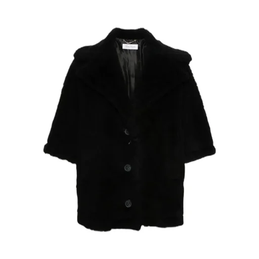 Max Mara Single-Breasted Teddy Coat