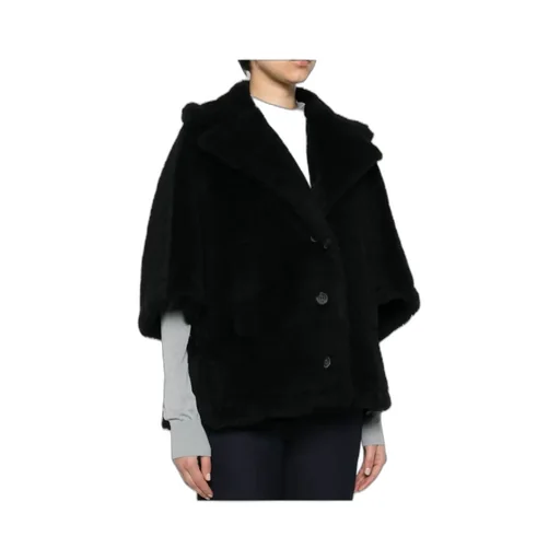 Max Mara Single-Breasted Teddy Coat