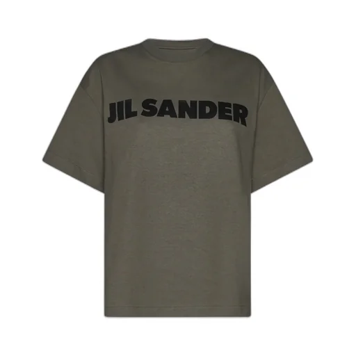 Jil Sander Logo Printed Crewneck T-Shirt