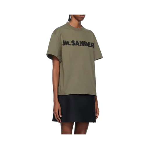Jil Sander Logo Printed Crewneck T-Shirt