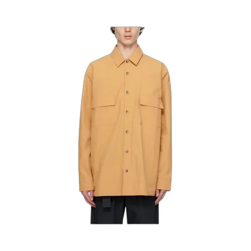 Flap-Pocket Pyjama Shirt