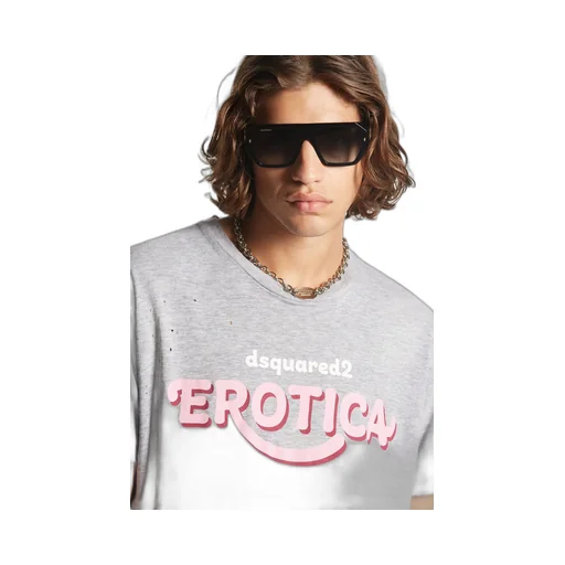 Dsquared2 Distressed Muscle Fit T-Shirt